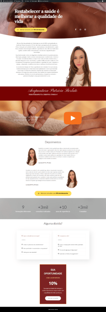 Site case de uma advogada