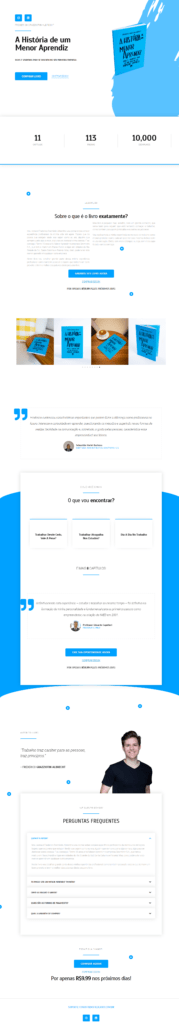 Site case de um escritor