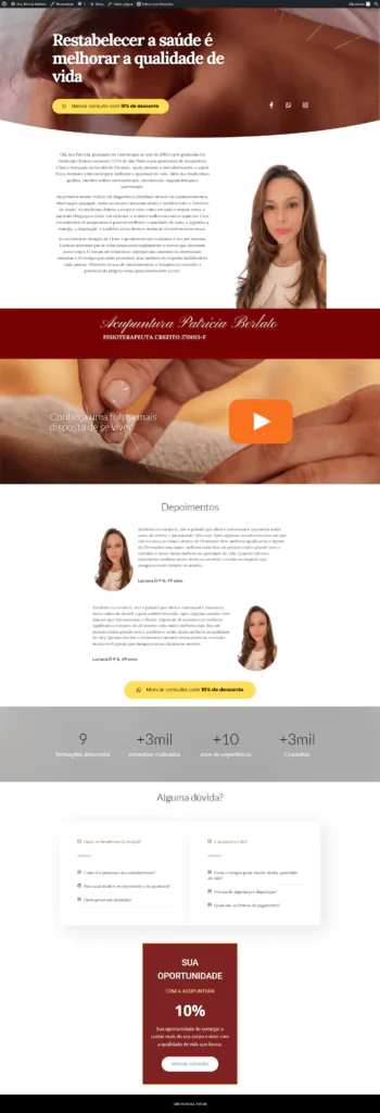 Site case de uma advogada